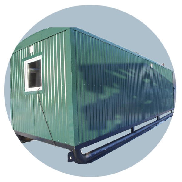 Вагон-дом сауна с душем 8000х2500 мм