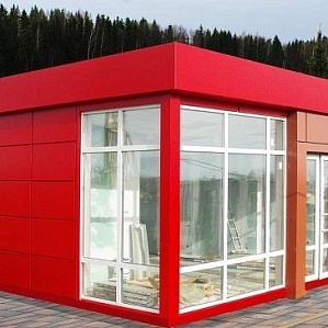 Торговый павильон Цветы 2,4х5х2,5 м